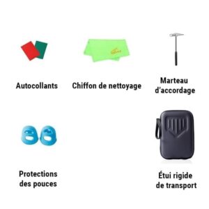 Kalimba accordage marteau accessoires